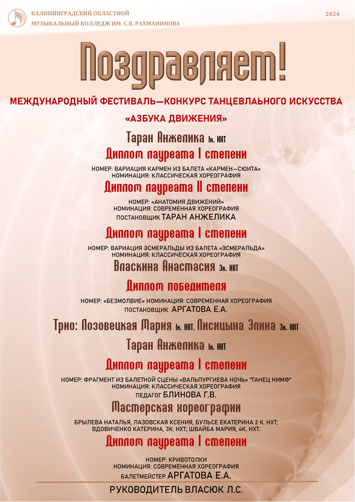 Поздравляем!